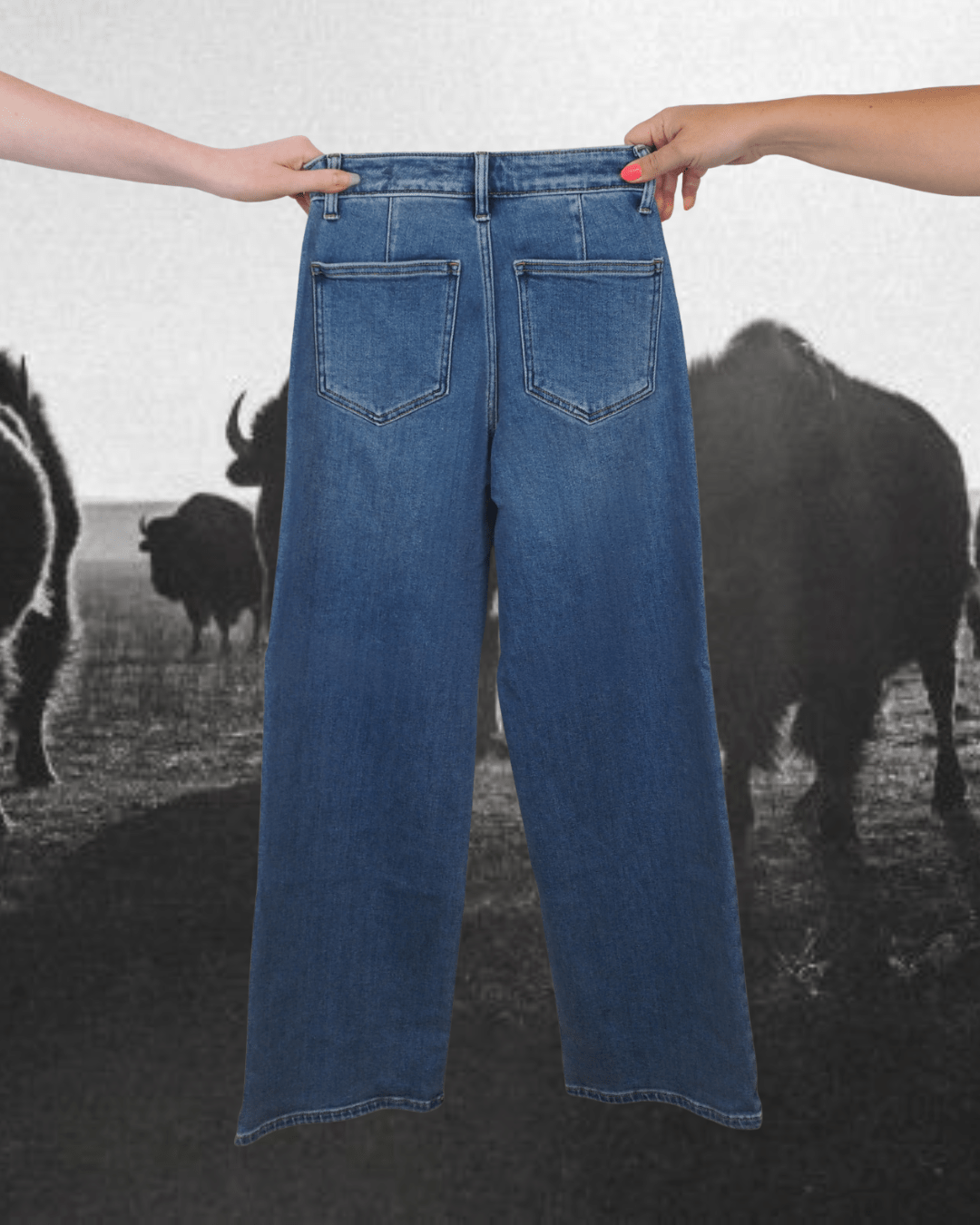 Hidden Pocket Trouser Jeans