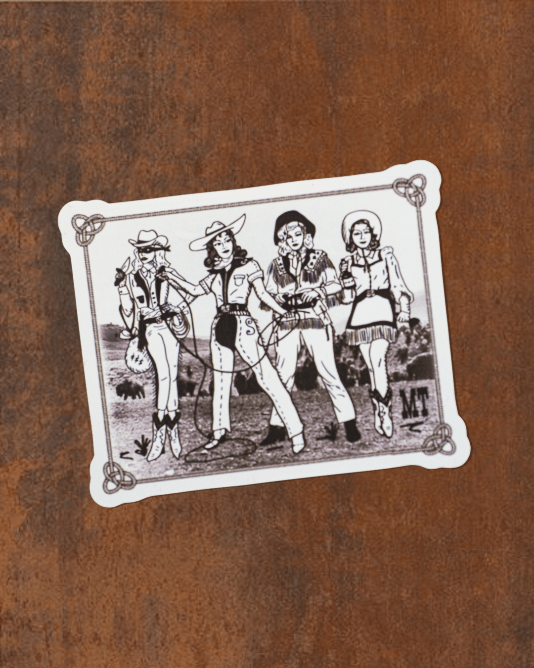 "Lady Gang" Magnet