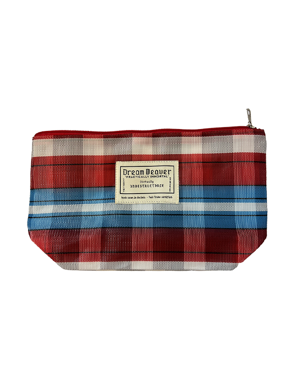 The Ditty Personal Incidentals Bag: Firecracker Plaid