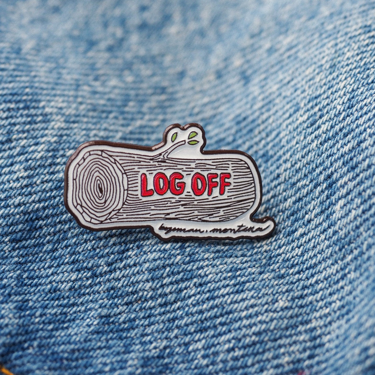 "Log Off" Pin