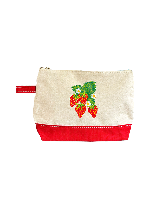 Strawberry Red Pouch