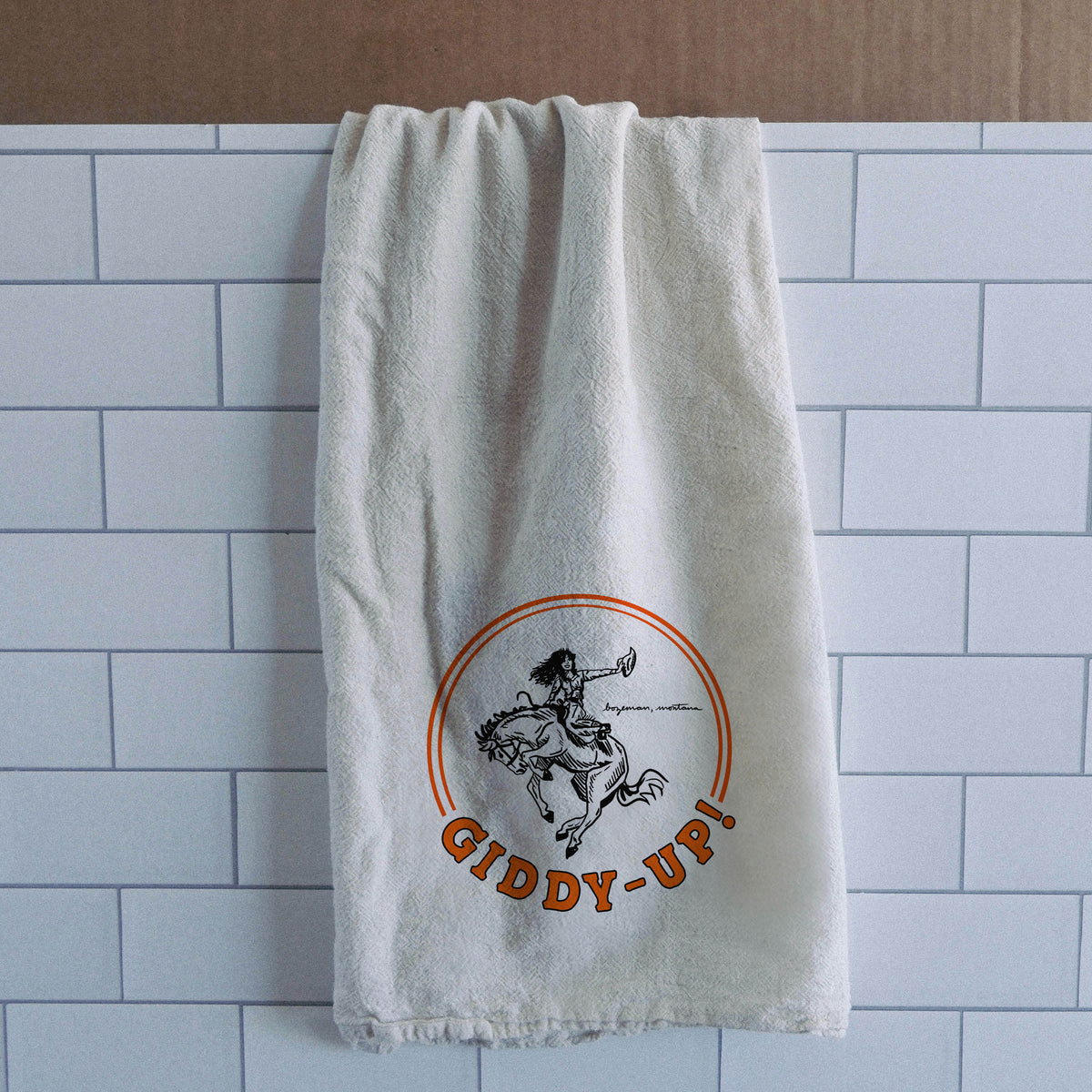 "Giddy Up" Tea Towel