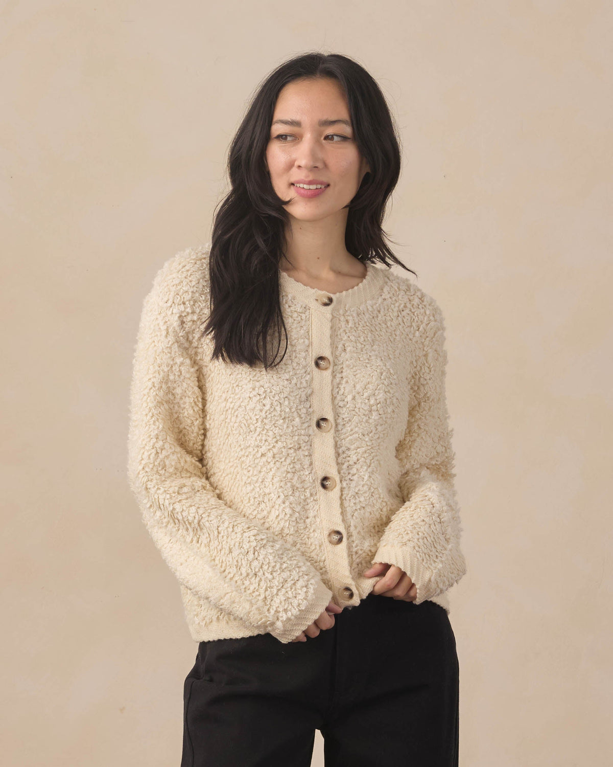 Chloe Cardigan - Natural