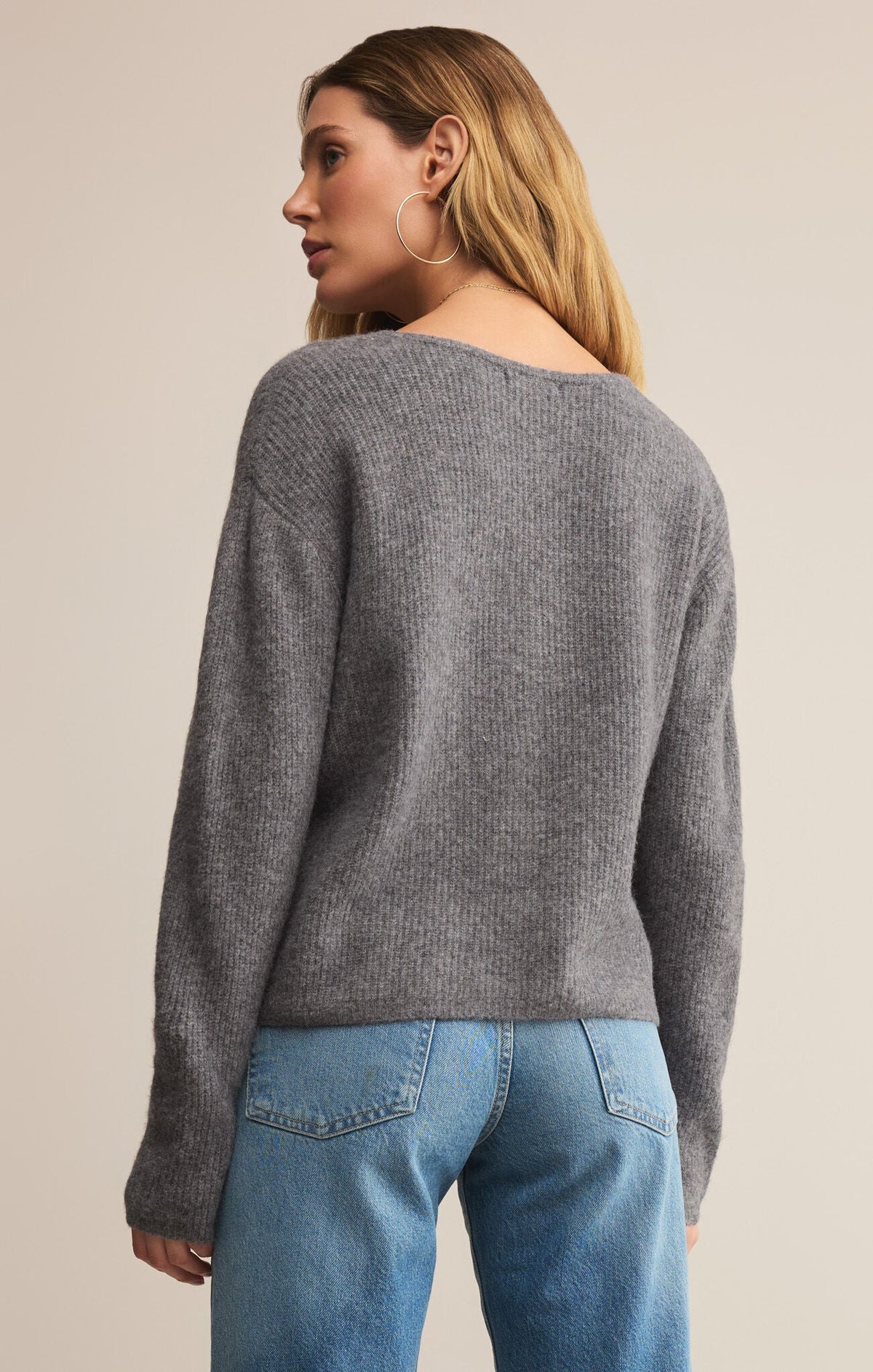 Emile Cardigan - Classic Heather Grey