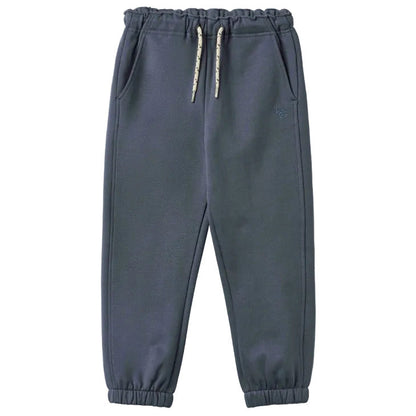 COSMO ORGANIC SWEATPANTS  - GREY BLUE