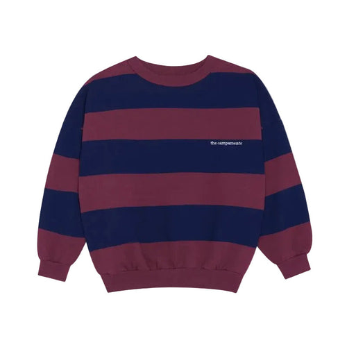 BLUE STRIPES SWEATSHIRT