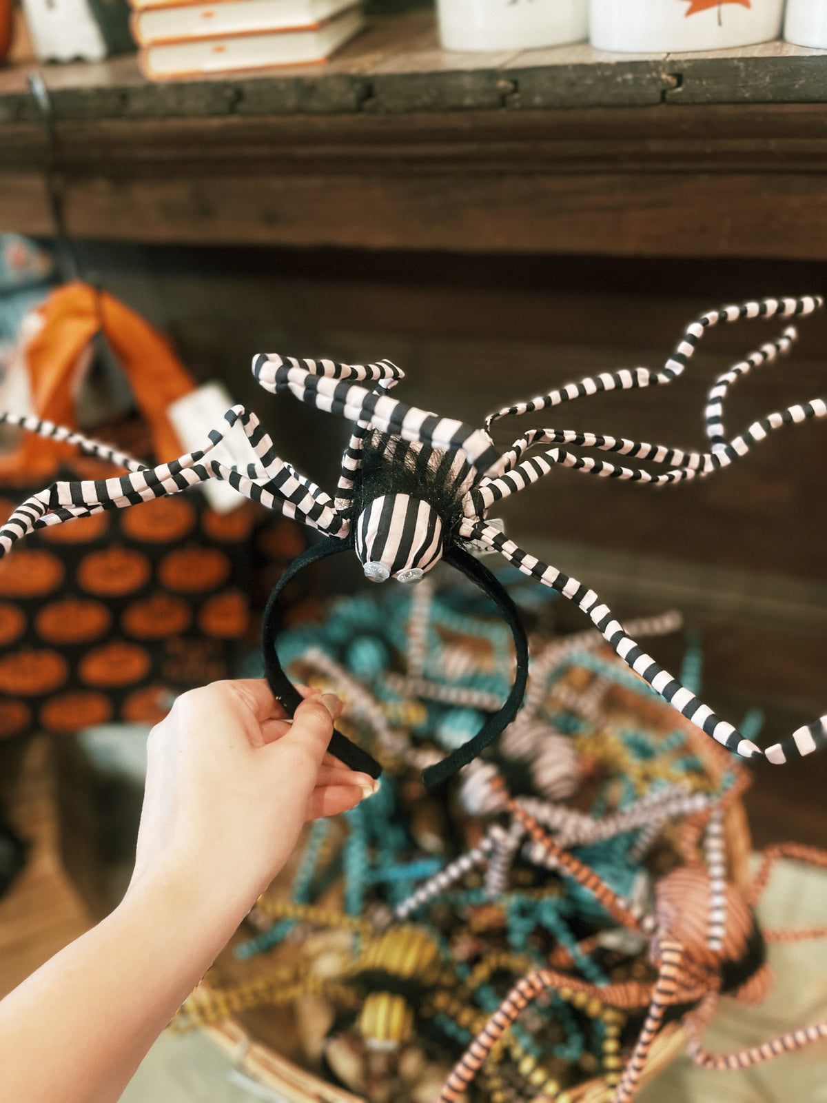 Striped Spider Headband