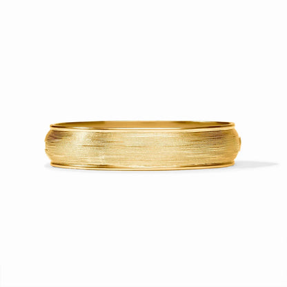 Cobblestone Hinge Bangle - Gold