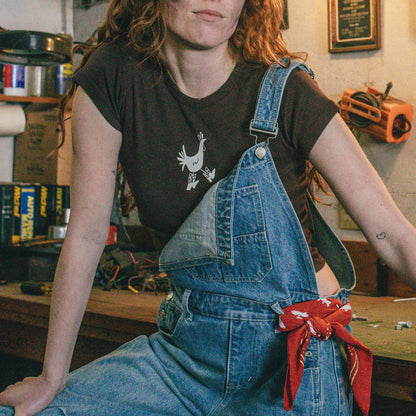 "Cowboy Chicken" Baby Tee