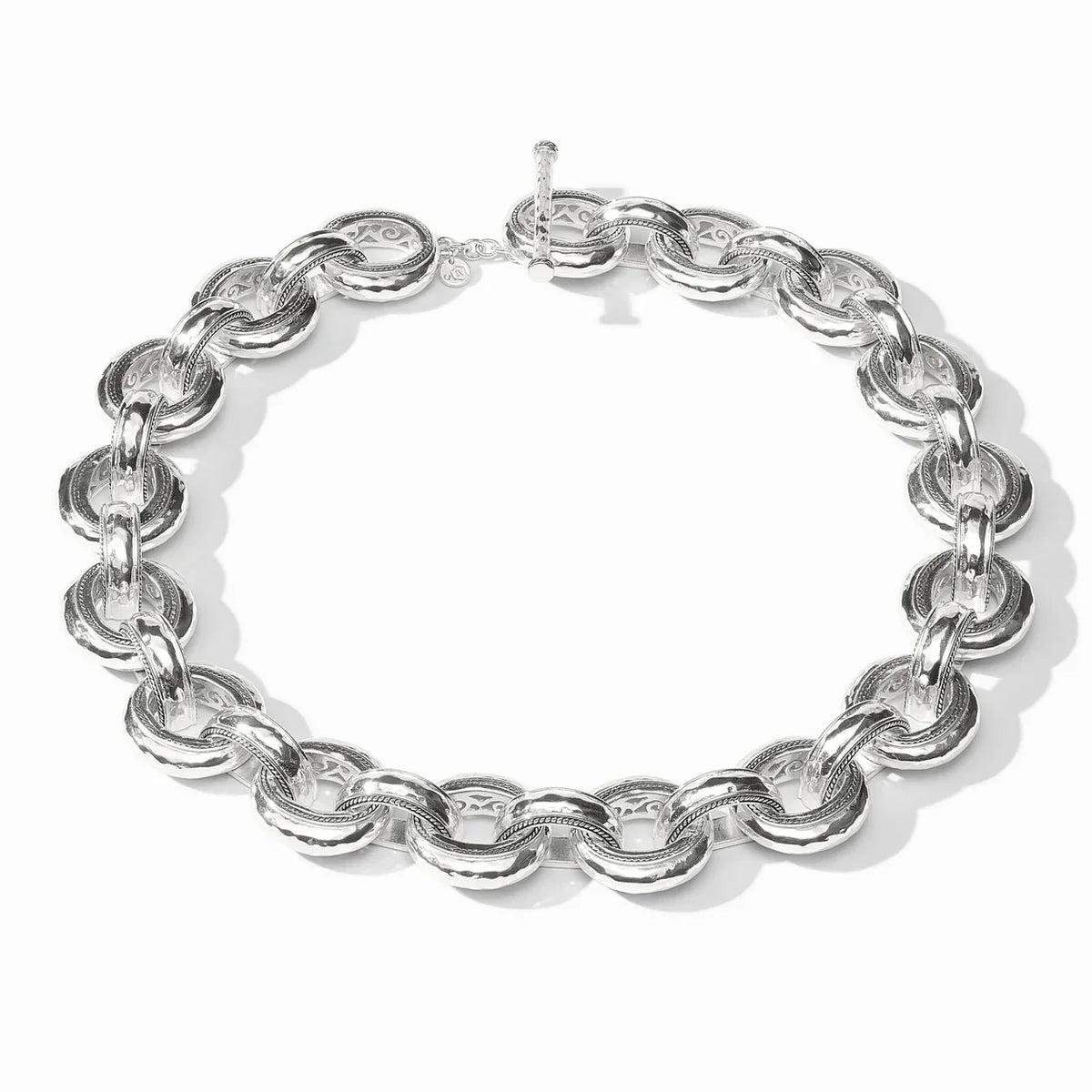 Cannes Demi Link Necklace - Silver