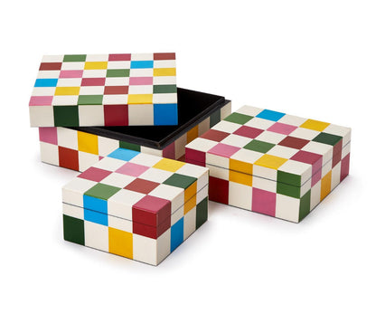 Colorblock Resin Box