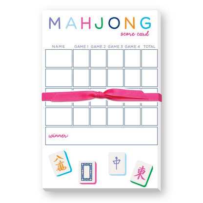 Mahjong Scoring Notepad