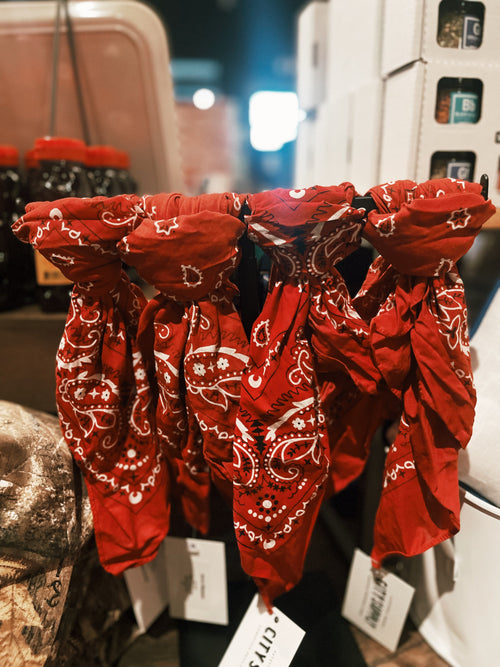 Sun-Kissed Bandana: Red