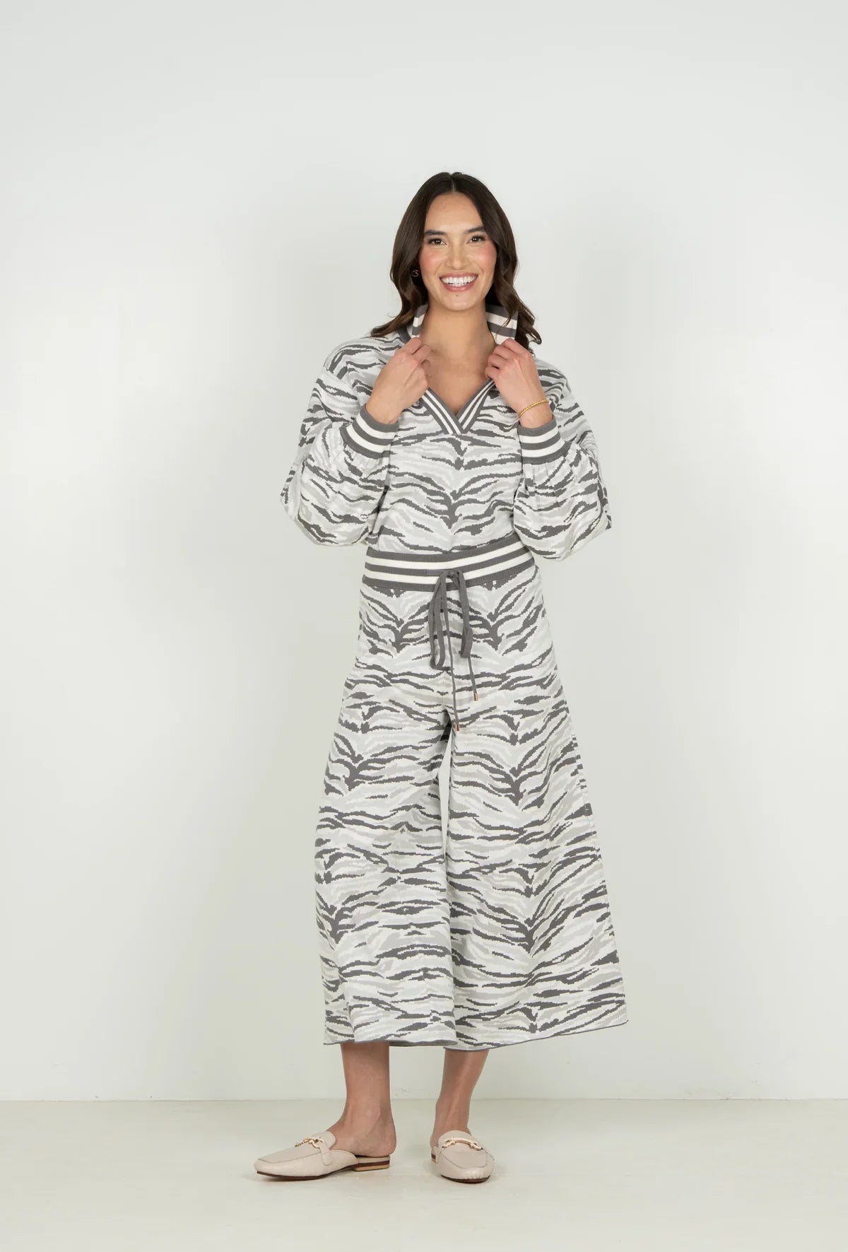 Teddy crop trousers