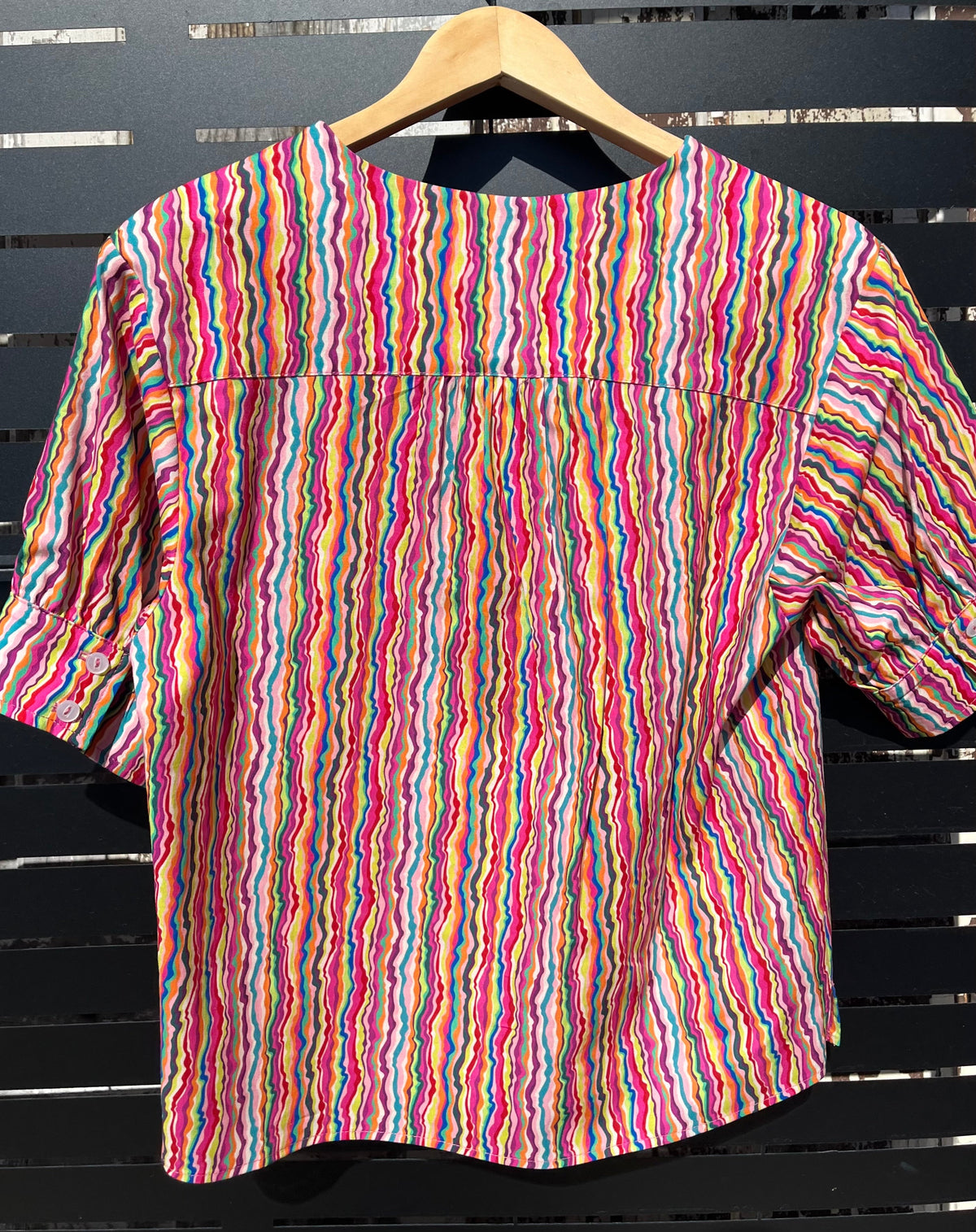 Notched Front Shirt