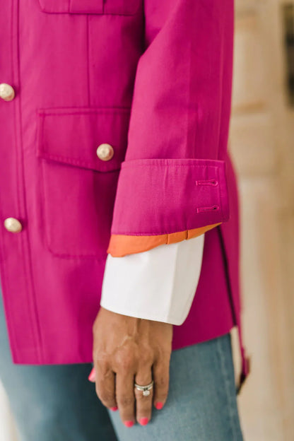 The Scout Jacket-Berry