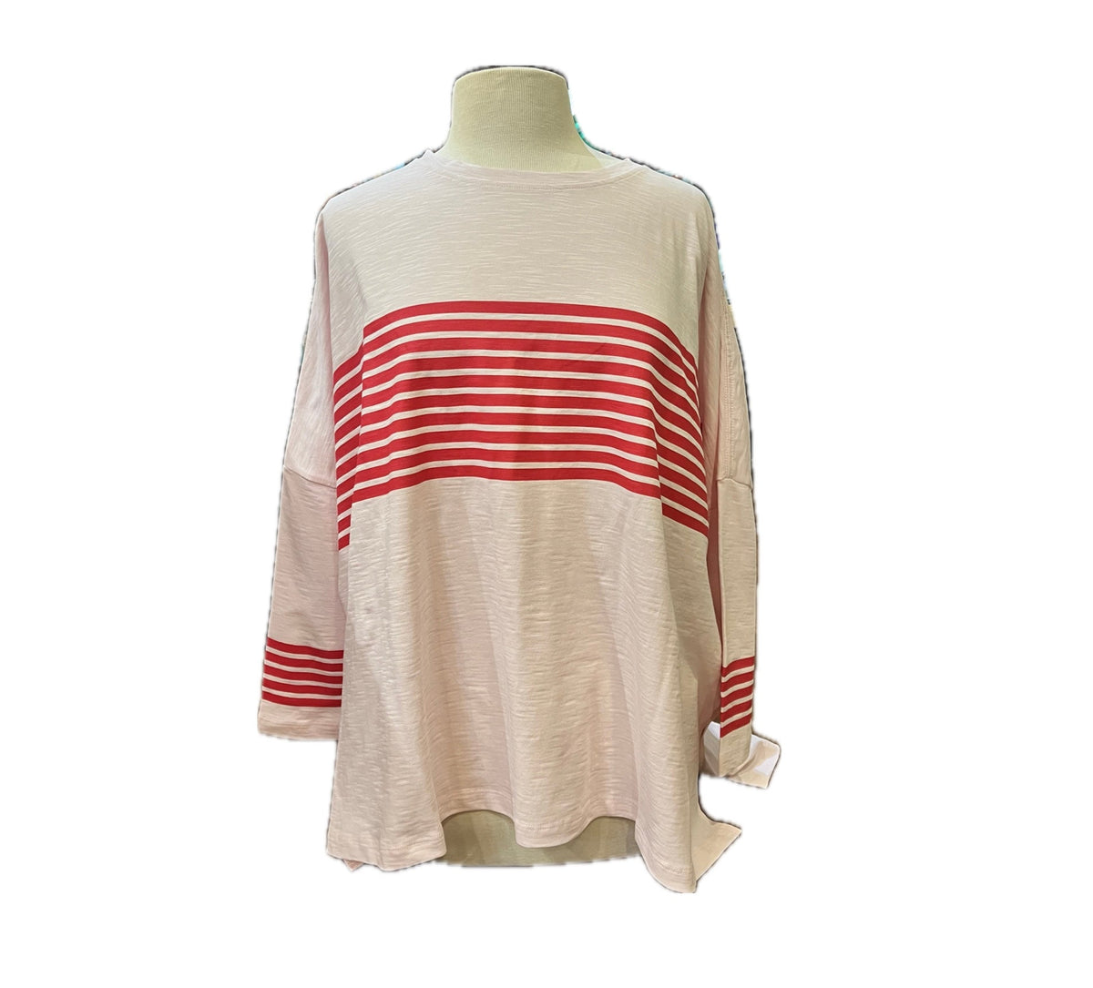 Catalina Slub Tee-Rose Quartz/Tulip Pink