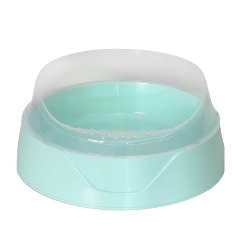 Large Semi-Enclosed Cat Litter Box with Shovel