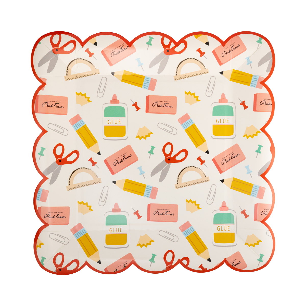 School Icons Plate