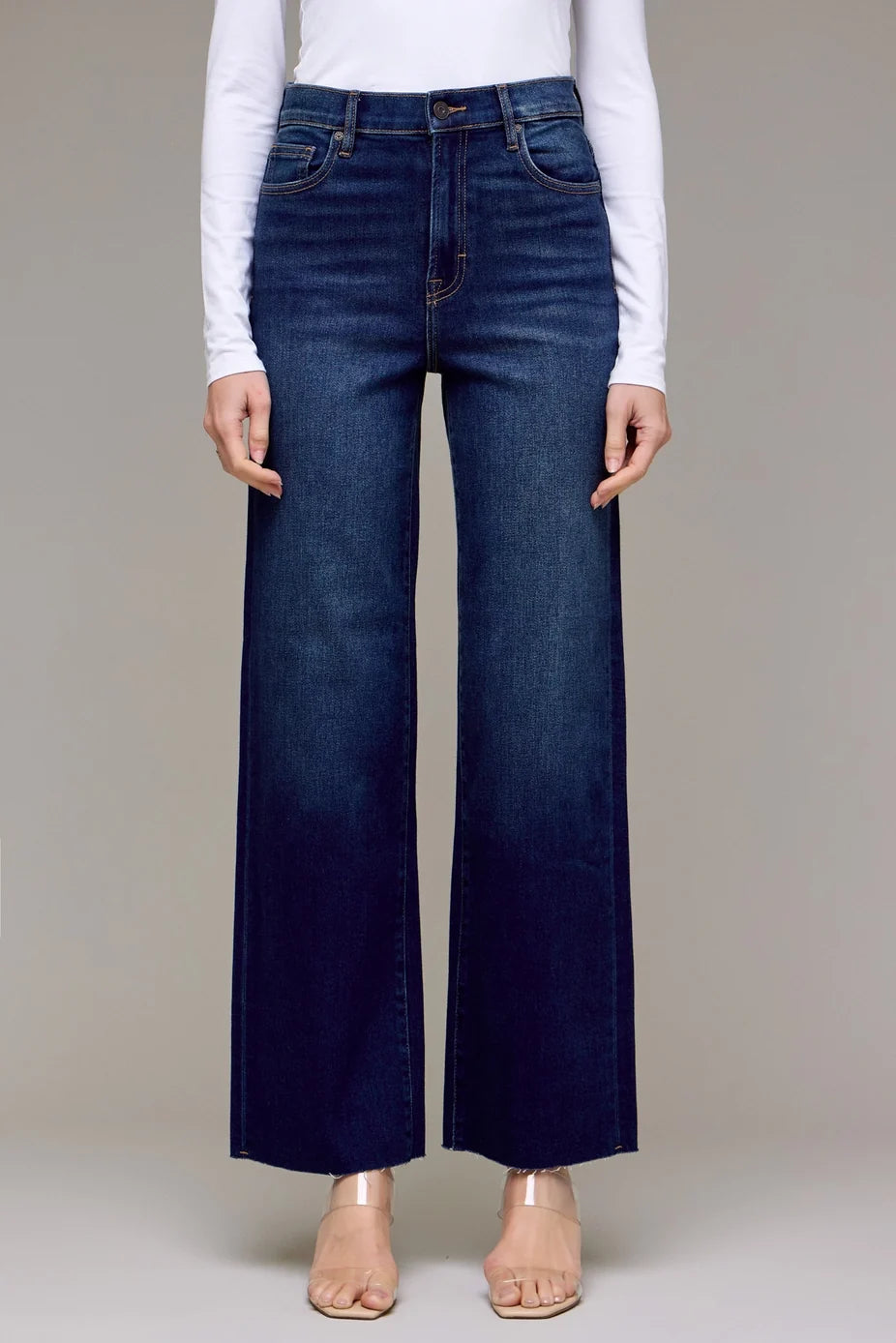 Dad Jean 31" - Dark Wash Clean Stretch