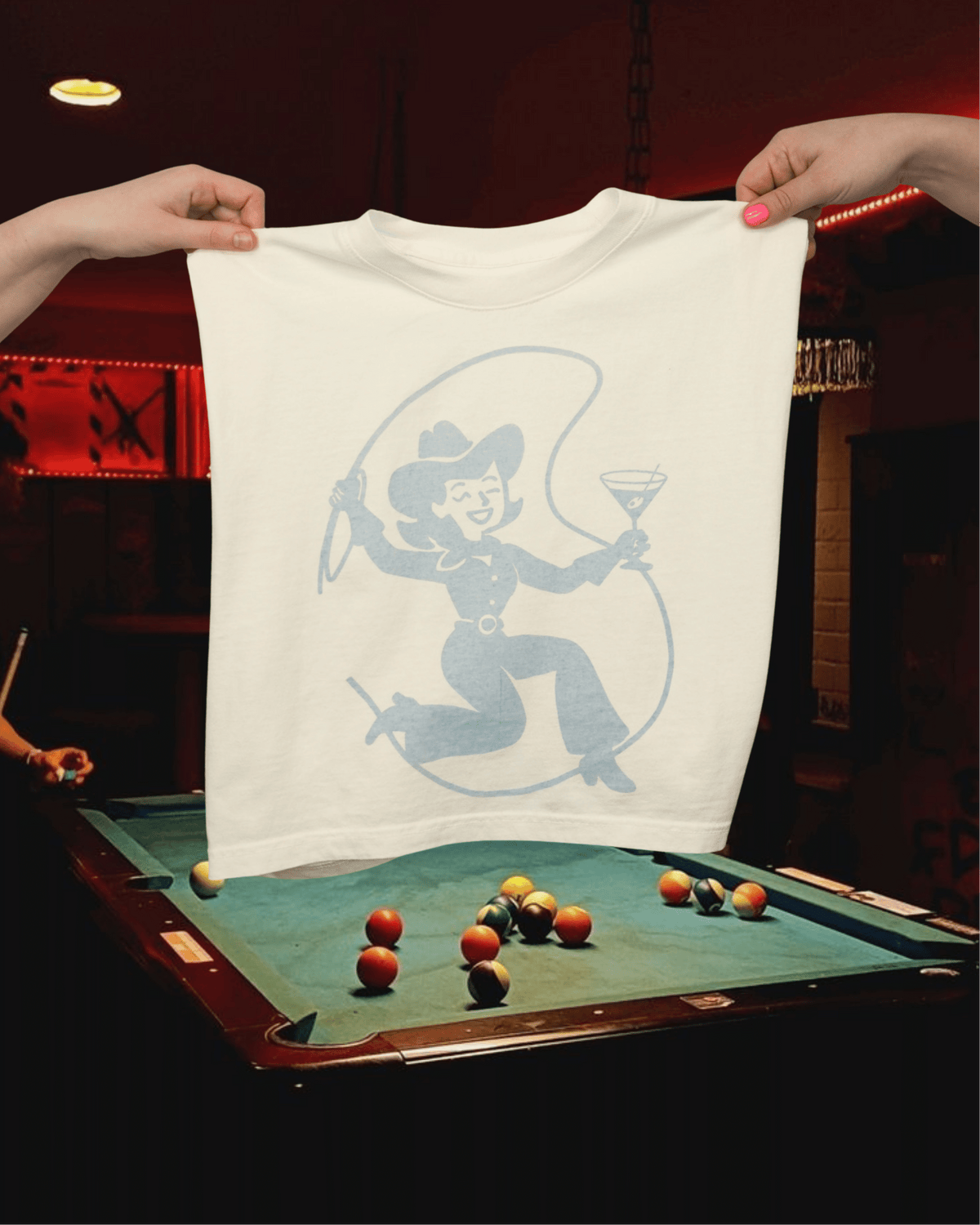 "Cowgirl Cocktail" Muscle Tank