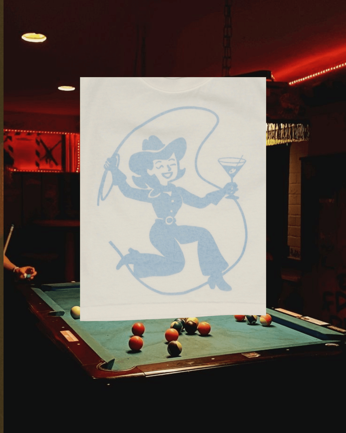 "Cowgirl Cocktail" Muscle Tank