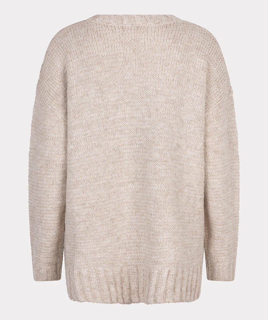 Lurex Sweater-Sand Metallic