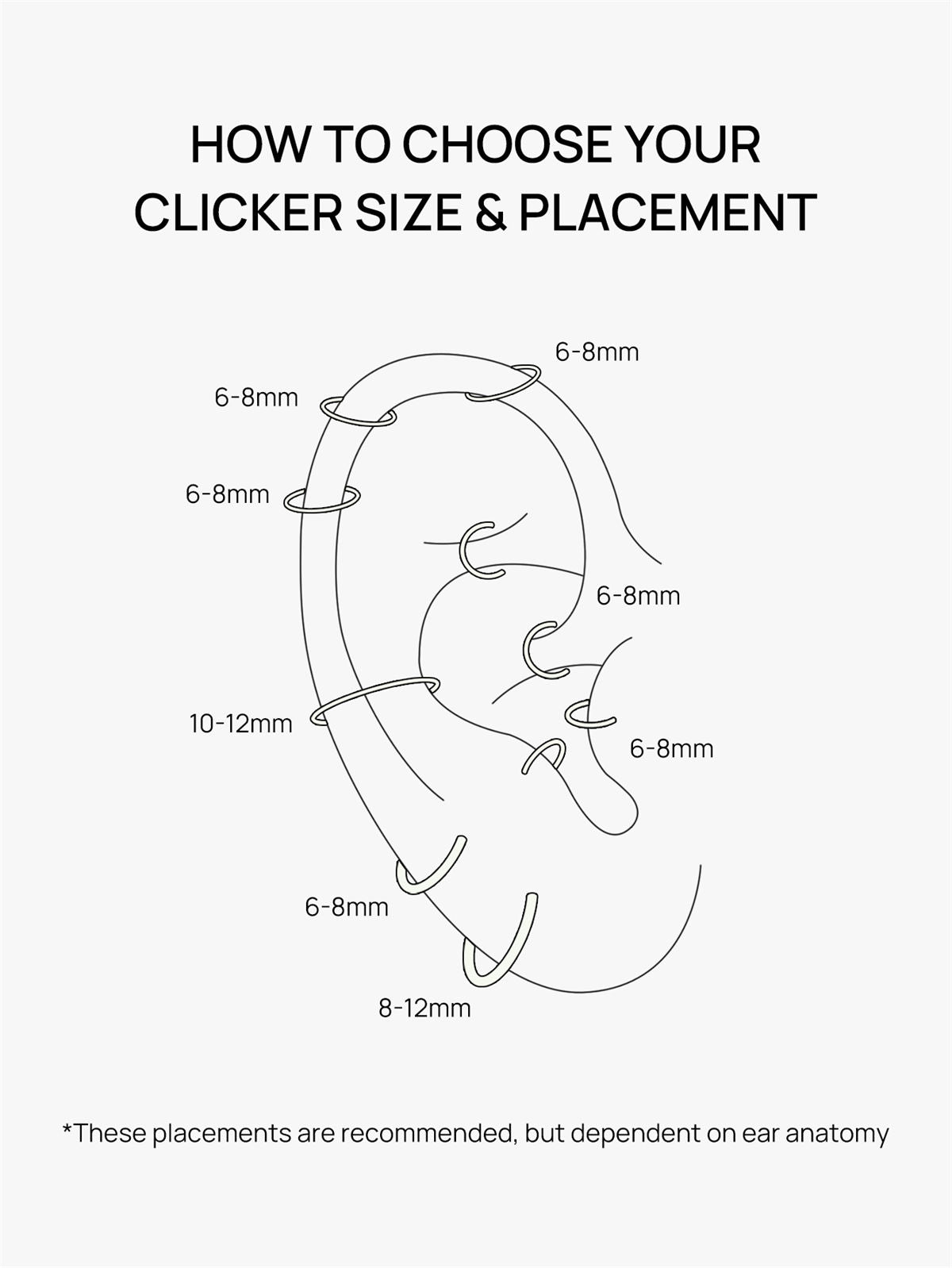 KOSINER Titanium Delicate Multi-Sized Hoop