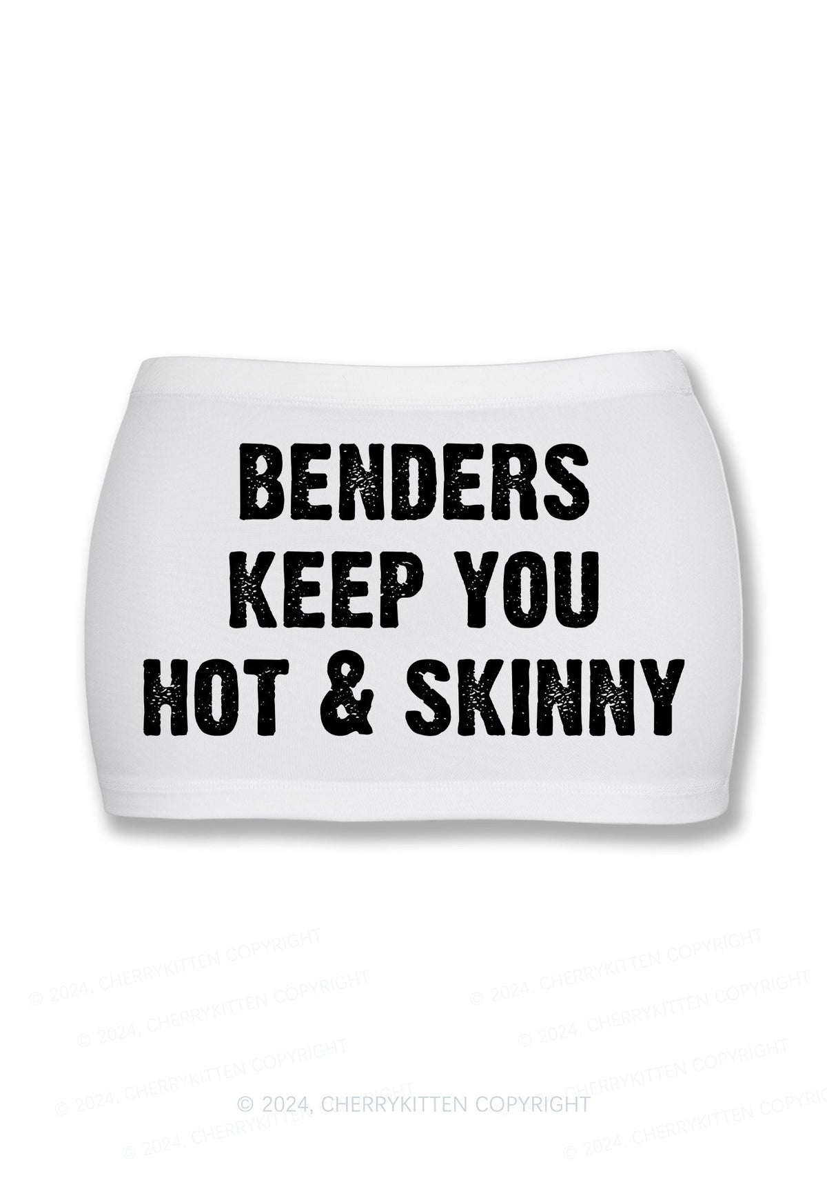 Benders Keep You Hot Y2K Mini Hip Skirt Cherrykitten