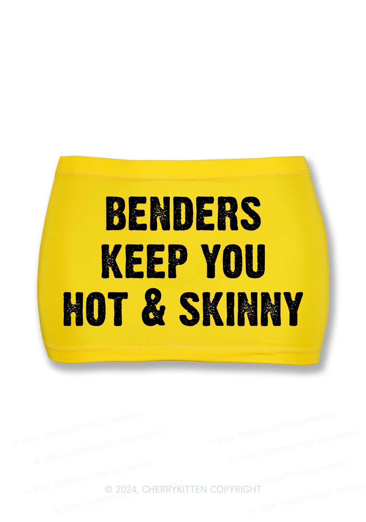 Benders Keep You Hot Y2K Mini Hip Skirt Cherrykitten