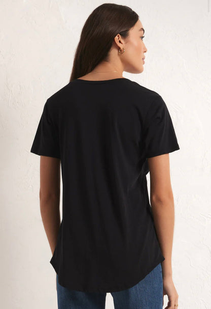 Pocket Tee - Jet Black