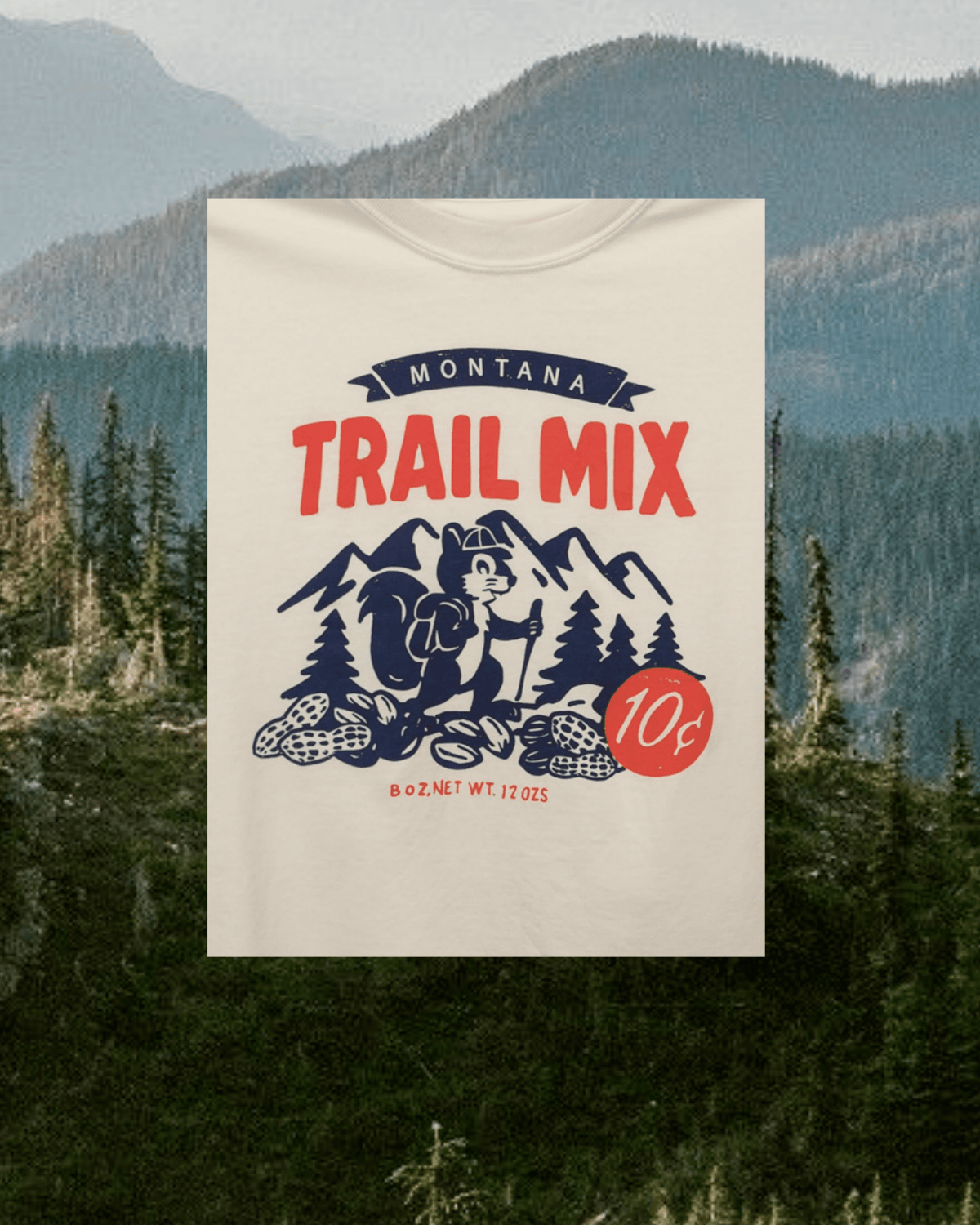 "Montana Trail Mix" Tee