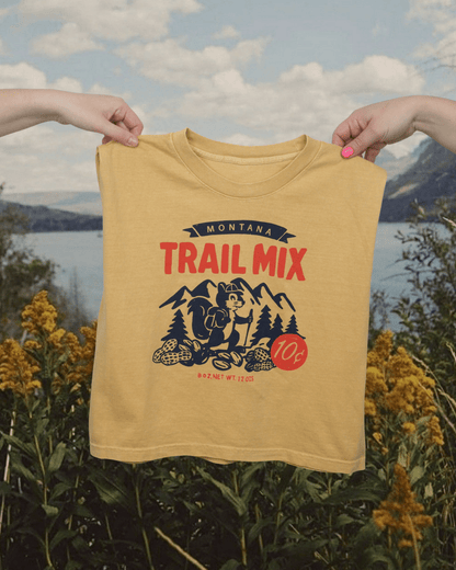 "Montana Trail Mix" Muscle Tank
