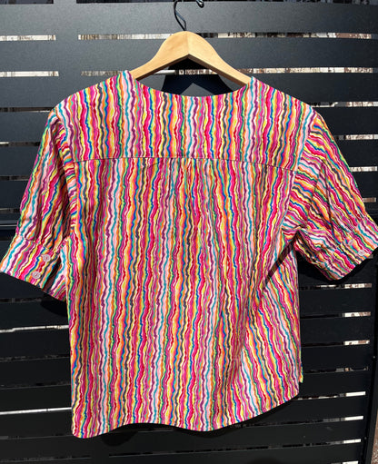 Notched Front Shirt