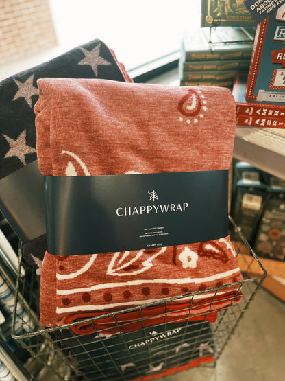 Vintage Bandana Blanket - Red
