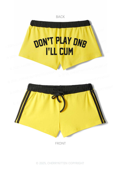 Dont Play DNB Y2K Drawstring Mini Shorts Cherrykitten