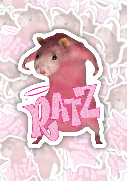 Cherrykitten Favorites Pink Y2K Stickers Pack Of 11
