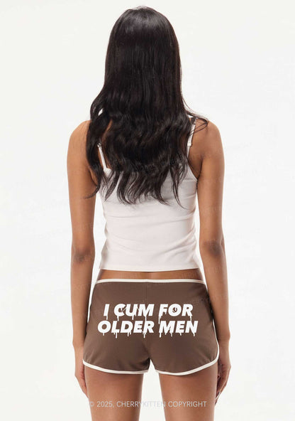 Come For Older Men Y2K Booty Shorts Cherrykitten
