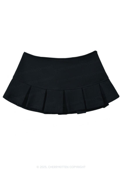 Y2K Low Waist Mini Skirt Cherrykitten