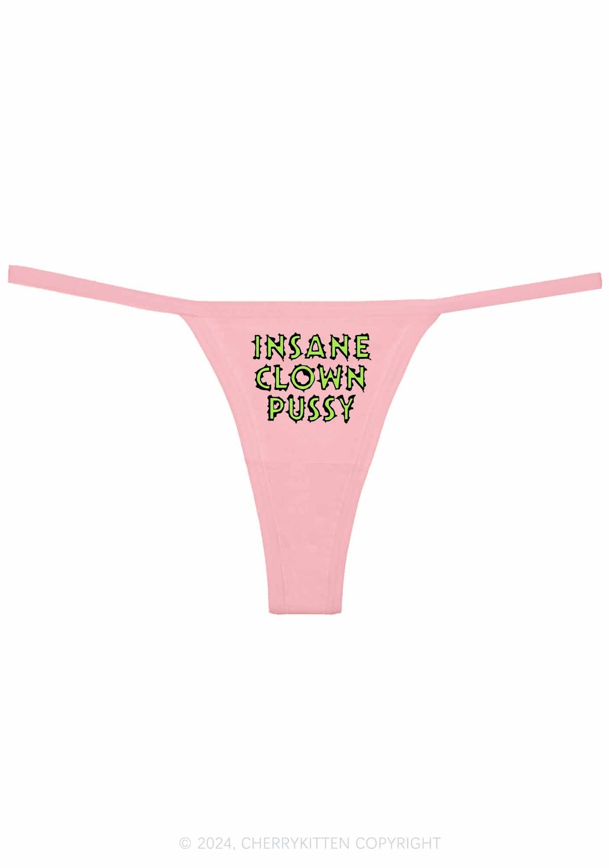 Insane Clown Puxxy Y2K Flat String Thong Cherrykitten