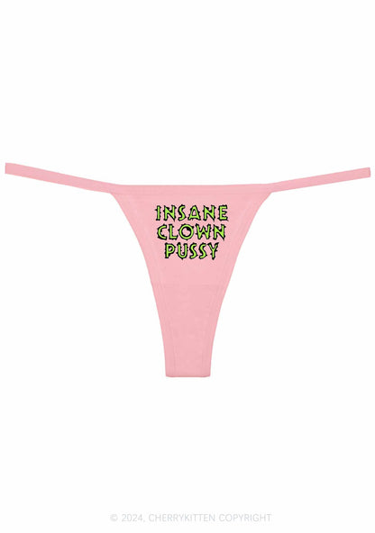 Insane Clown Puxxy Y2K Flat String Thong Cherrykitten