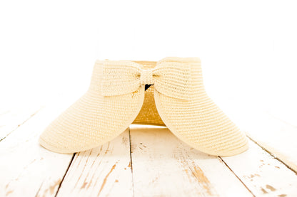 Foldable Wide Brim Bow Visor