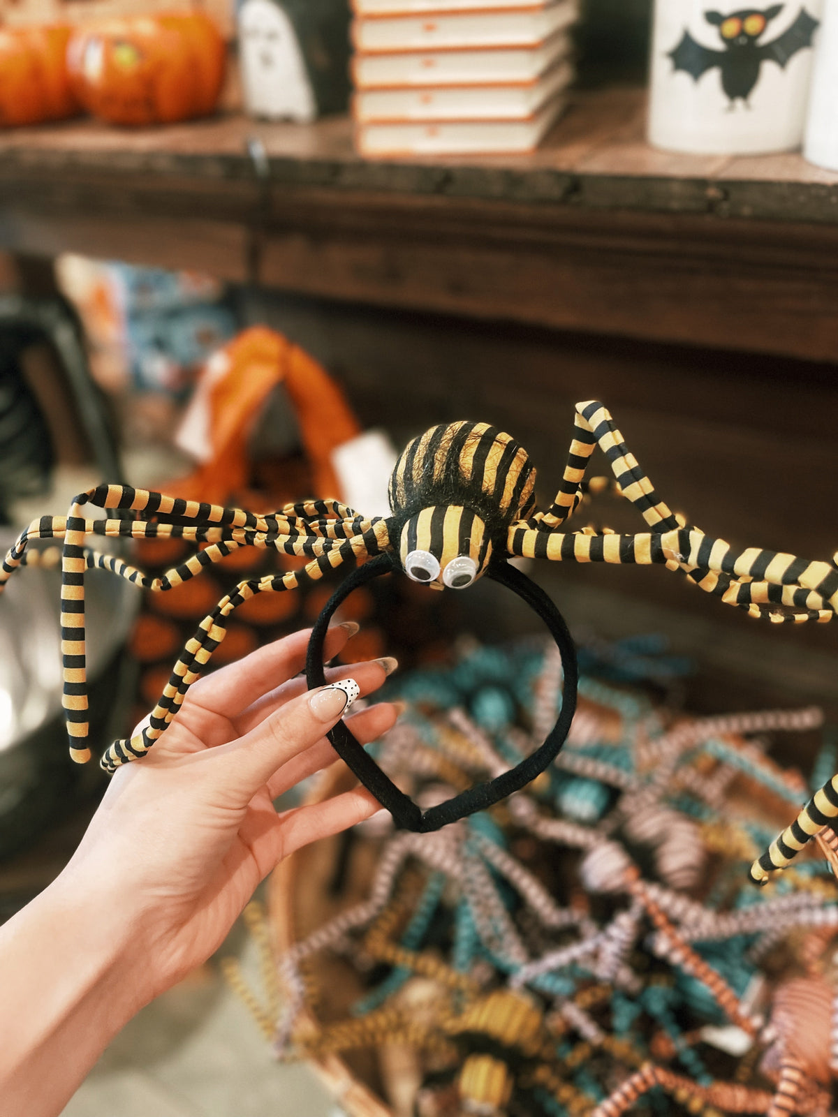 Striped Spider Headband