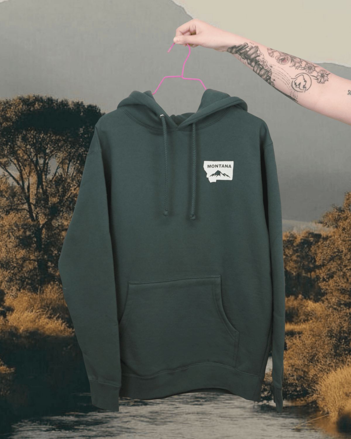 "Montana Mountain" Hoodie
