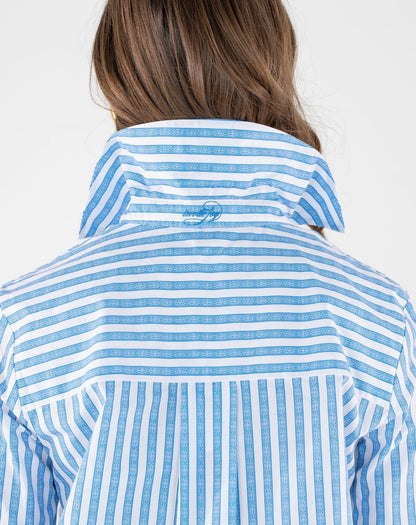 Classic Oxford - French Blue Stripe