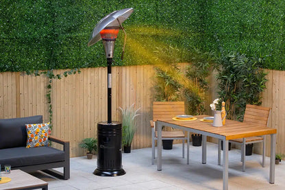Sahara 13kW 360 Heat Focus Patio Heater Charcoal | Outdoor Heating