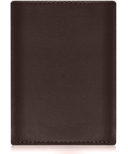 Genuine Leather Trifold Wallet – ID Window, RFID Blocking