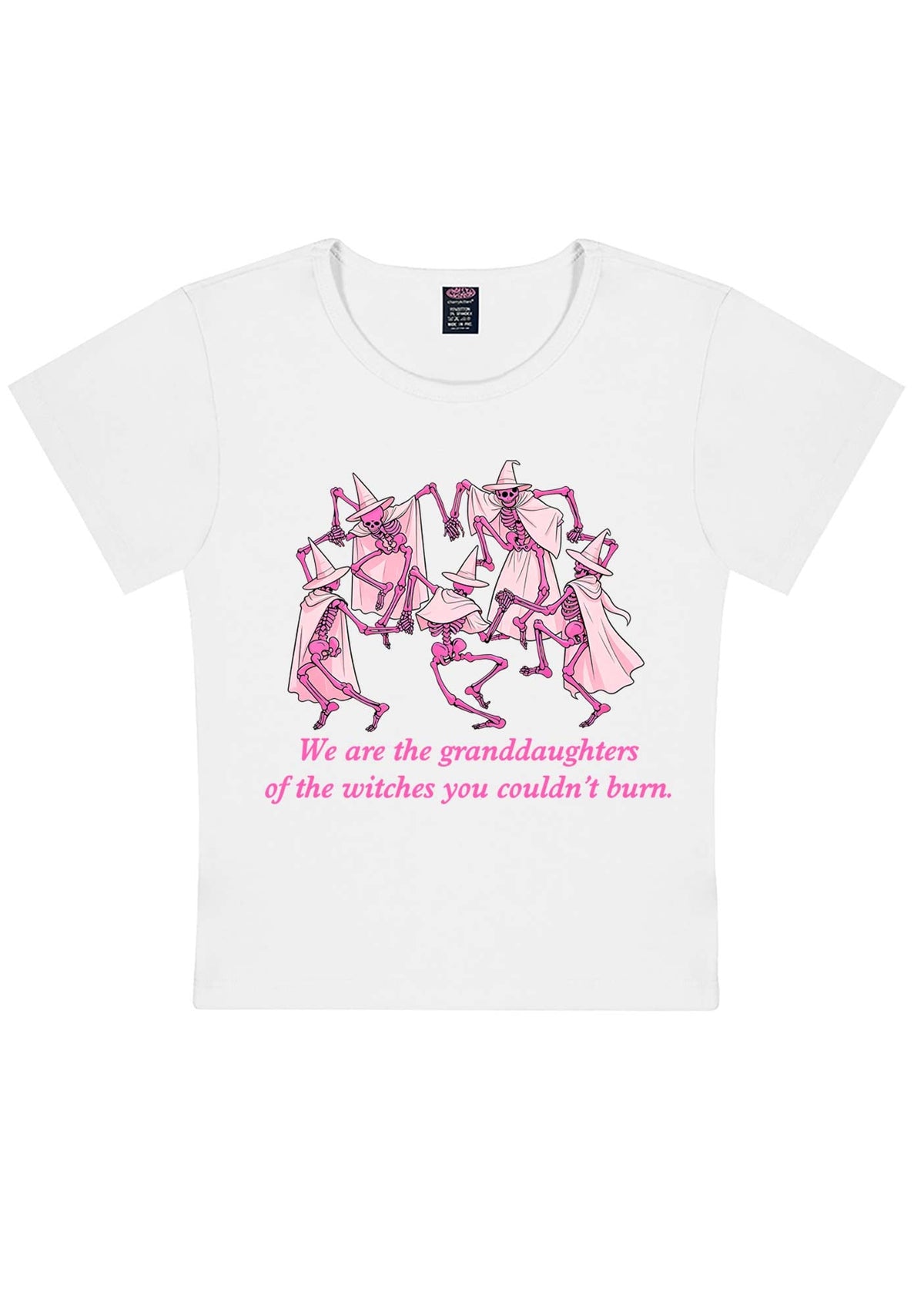 Halloween Granddaughters Of The Witches Y2K Baby Tee Cherrykitten