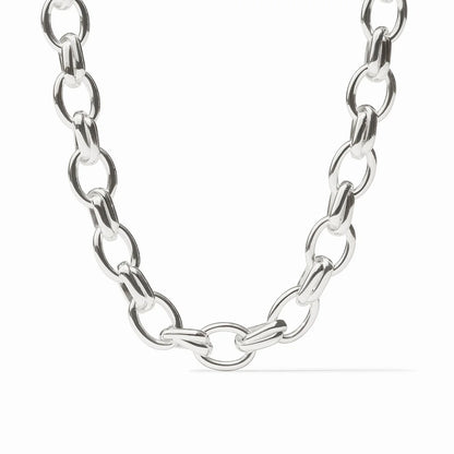 Essex Link Necklace - Silver