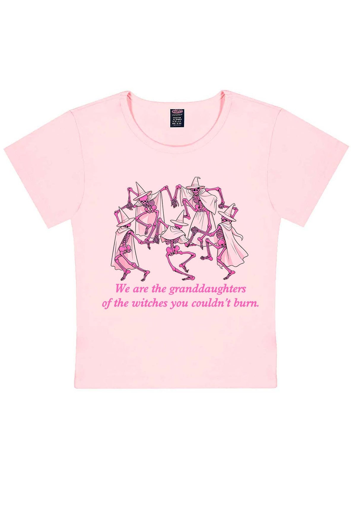 Halloween Granddaughters Of The Witches Y2K Baby Tee Cherrykitten